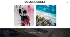 Desktop Screenshot of colorrebels.com
